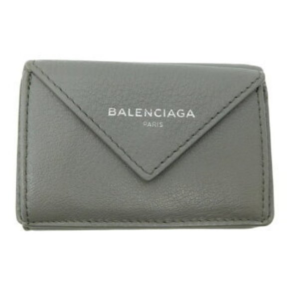 BALENCIAGA Wallet Tri gray - Picture 1 of 9